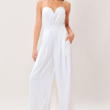 MODERN EASE WOVEN JUMPSUIT