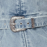 FLARE ICON DENIM JUMPSUIT