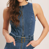 STREET CHIC DENIM JUMPSUIT