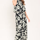 COASTAL NOIR WOVEN JUMPSUIT