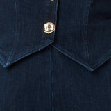 URBAN EDGE DENIM ROMPER