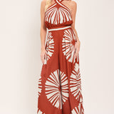 SUMMER RADIANCE WOVEN JUMPSUIT