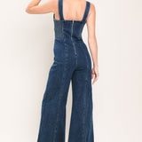 URBAN INDIGO DENIM JUMPSUIT