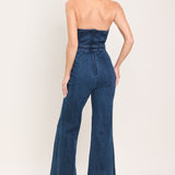 BLUE REVERIE DENIM JUMPSUIT