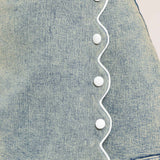 SWEET DETAIL DENIM SKORT