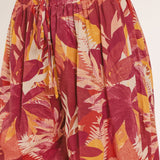 RESORT DREAM PALAZZO WOVEN WIDE LEG PANTS