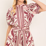 PROVENCE WEEKEN WOVEN ROMPER