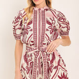 PROVENCE WEEKEN WOVEN ROMPER