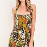 PALM MARKET WOVEN ROMPER