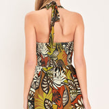 PALM MARKET WOVEN ROMPER