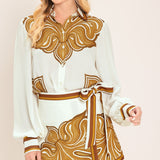 DESERT BLOOM WOVEN SKORT