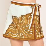 DESERT BLOOM WOVEN SKORT