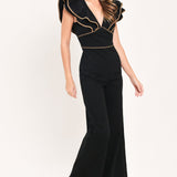 BLACK SWAN ASCENT WOVEN JUMPSUIT