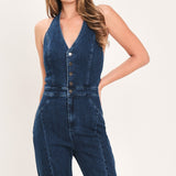 WESTBOUND BLUE SOUL DENIM JUMPSUIT
