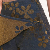 COPPER BLOSSOM WOVEN SKORT
