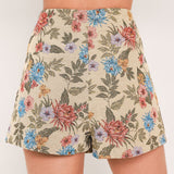 WILDFLOWER MORNING NOTE WOVEN JACQUARD SKORT
