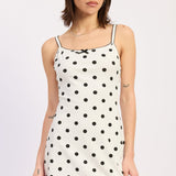 Pamela Polka Dot Mini Dress
