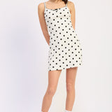 Pamela Polka Dot Mini Dress