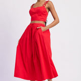 Poppy Crop Top