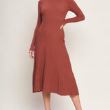 STOLEN KISSES SWEATER MIDI DRESS