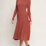 STOLEN KISSES SWEATER MIDI DRESS