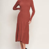 STOLEN KISSES SWEATER MIDI DRESS