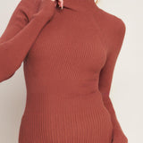 STOLEN KISSES SWEATER MIDI DRESS