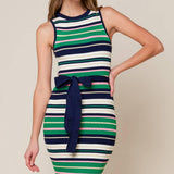 LET'S GO ABROAD SWEATER DRESS