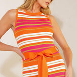 LET'S GO ABROAD SWEATER DRESS