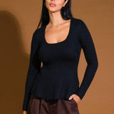 TALKING TO YOU SWEATER TOP