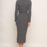 BE GOOD TO ME SWEATER MIDI DRESS