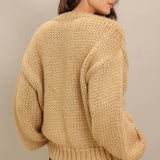 EARTHY TOUCH SWEATER KNIT TOP