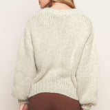 EARTHY TOUCH SWEATER KNIT TOP