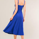 BREEZY WALKS KNIT MIDI DRESS