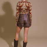 WARM AFTERNOONS JACQUARD SWEATER TOP