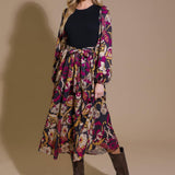 CRUSHING ON COZY WOVEN MIDI DRESS