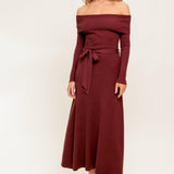 ALL A FANTASY SWEATER MIDI DRESS