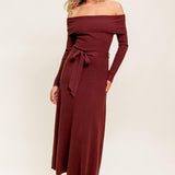 ALL A FANTASY SWEATER MIDI DRESS
