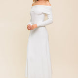 ALL A FANTASY SWEATER MIDI DRESS