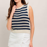 CLEAN COAST KNIT TOP