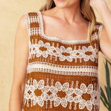 WISHFUL THINKING CROCHET TOP