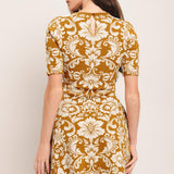 AMBER BLOOM SWEATER KNIT MINI DRESS