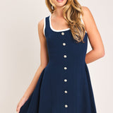 PRETTY MOMENT SWEATER KNIT MINI DRESS