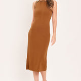 SADDLEWOOD ELEGANCE SWEATER KNIT MIDI DRESS