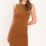 SADDLEWOOD ELEGANCE SWEATER KNIT MIDI DRESS
