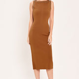 SADDLEWOOD ELEGANCE SWEATER KNIT MIDI DRESS