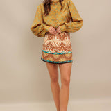 MOROCCAN MUSE WOVEN TOP