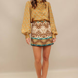 MOROCCAN MUSE WOVEN TOP