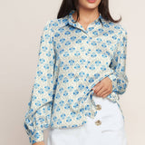 MOROCCAN MUSE WOVEN TOP