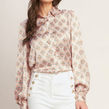 MOROCCAN MUSE WOVEN TOP